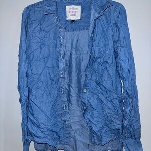 SO Blue Button Down Shirt